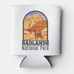 Rafraîchisseur Pour Canette Badlands National Park South Dakota Vintage