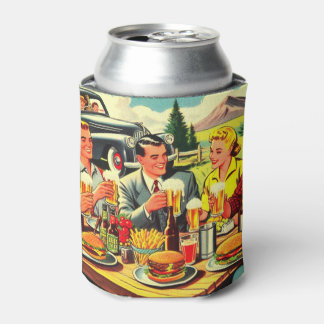 Rafraîchisseur Pour Canette Bande dessinée Picnic Retro