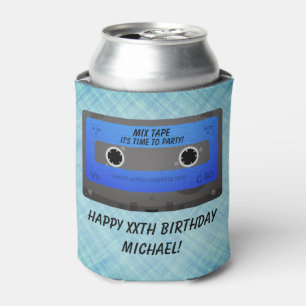 Rafraîchisseur Pour Canette Bande Drôle Cassette Anniversaire Fête Peut refroi