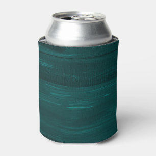 Rafraîchisseur Pour Canette Bandes turquoises en bois