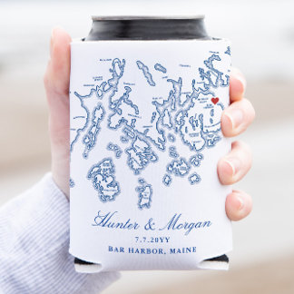 Rafraîchisseur Pour Canette Bar Harbour Maine Mariage Favoriser Boisson