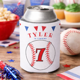 Rafraîchisseur Pour Canette Baseball Ball Sports Anniversaire de enfant Party