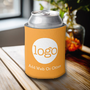 Rafraîchisseur Pour Canette Basique Logo d'entreprise ou de bureau Promotion O