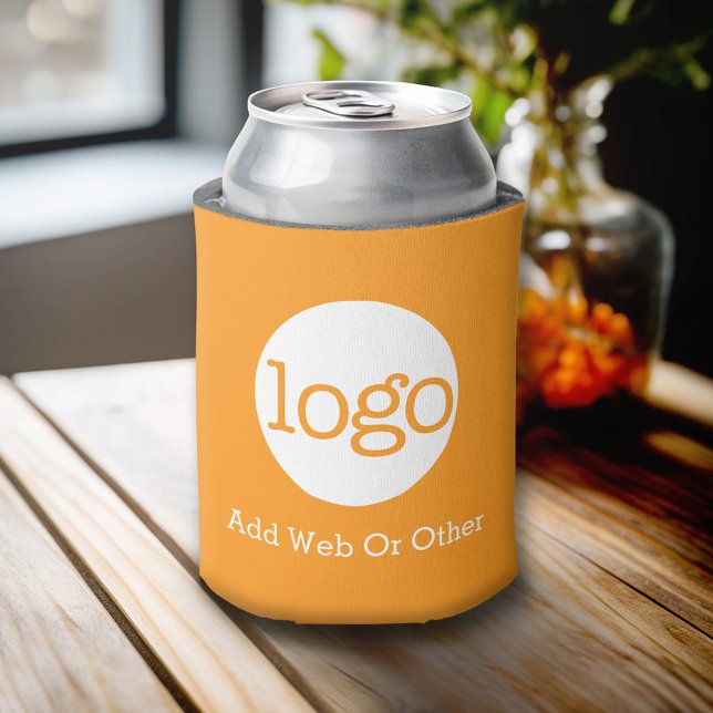 Rafraîchisseur Pour Canette Basique Logo d'entreprise ou de bureau Promotion O (Custom Can Cooler)