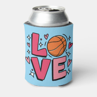 Rafraîchisseur Pour Canette Basketball Love Cute Girls Women Basketball Player