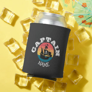 Rafraîchisseur Pour Canette Bateau de la fête du Jolly roger du soleil