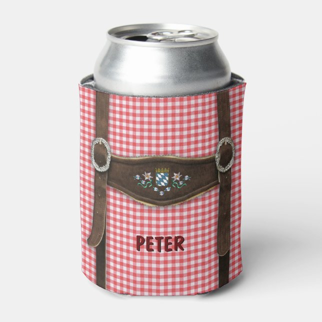Rafraîchisseur Pour Canette Bavarois Lederhosen Can Cooler (Can devant)