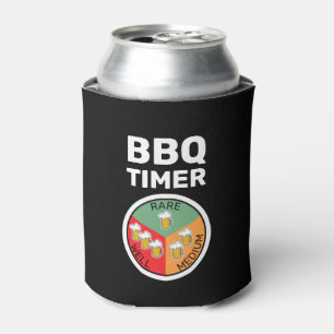 Rafraîchisseur Pour Canette BBQ Timer Rare Moyen Bien Bière