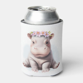 Rafraîchisseur Pour Canette Bébé adorable Hippopotamus