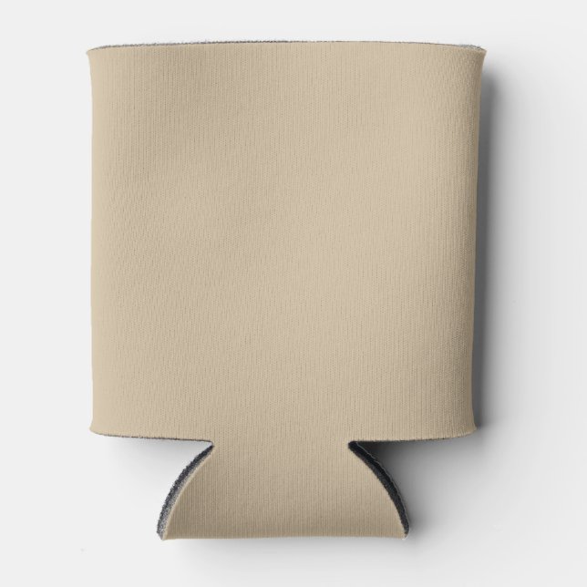 Rafraîchisseur Pour Canette Beige Champagne (Devant)