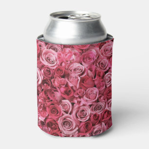 Rafraîchisseur Pour Canette Belle grappe de roses roses roses
