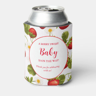 Rafraîchisseur Pour Canette Berry fraise Baby shower sucré