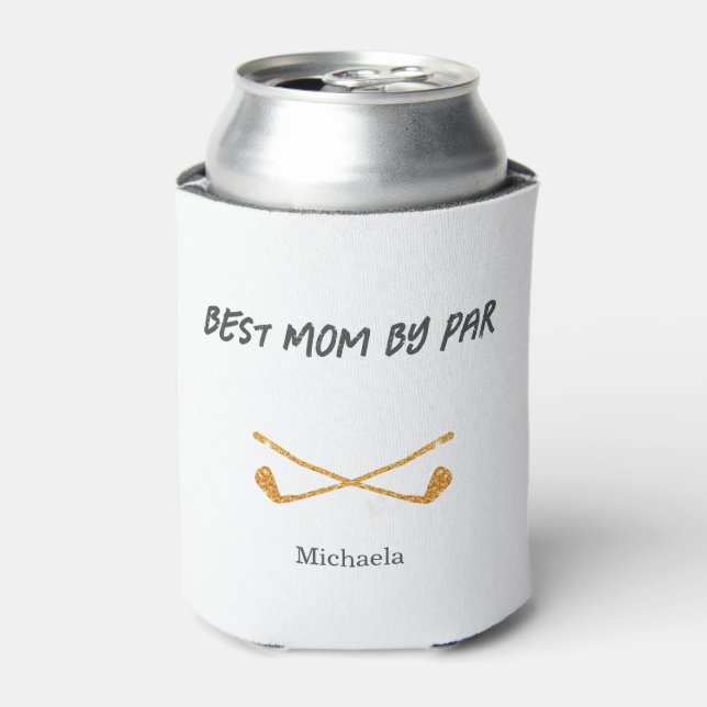 Rafraîchisseur Pour Canette Best Mom Parties scintillant Golf (Can devant)