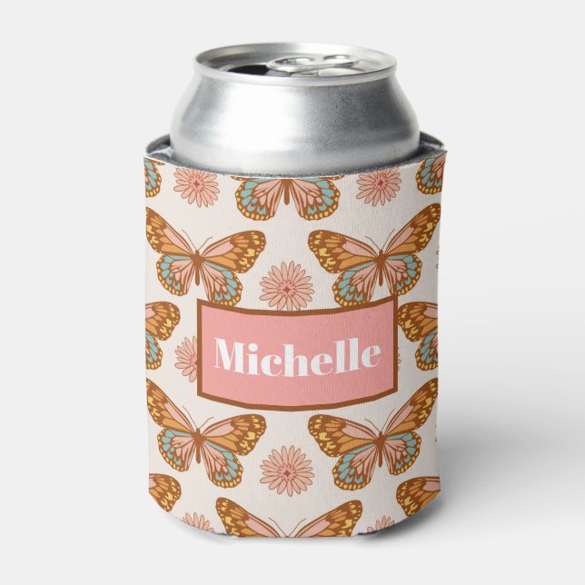 Rafraîchisseur Pour Canette Beurre Rétro d'été Impression Can Cooler (Can devant)