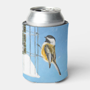 Rafraîchisseur Pour Canette Bickadee sur la peinture d'alimentation - Oiseaux 