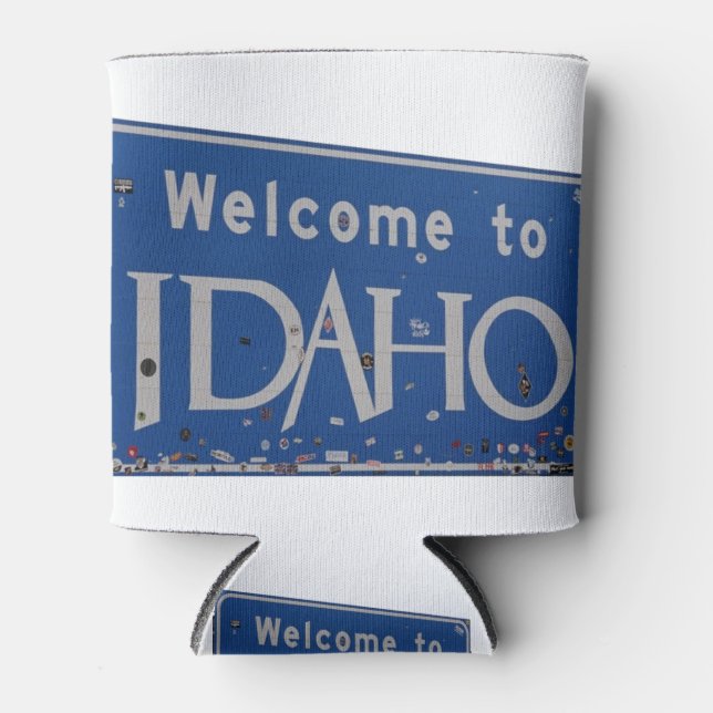 Rafraîchisseur Pour Canette Bienvenue à Idaho (Devant)