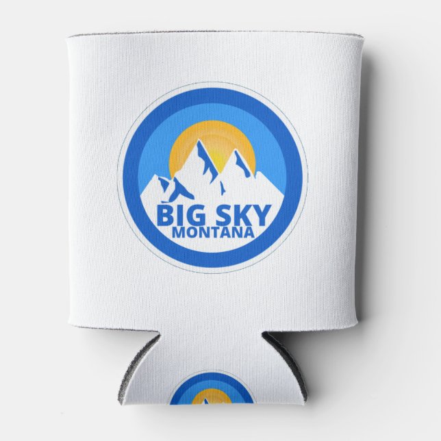 Rafraîchisseur Pour Canette Big Sky, Montana (Devant)