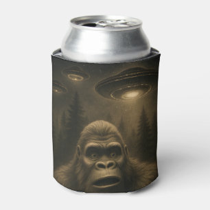 Rafraîchisseur Pour Canette Bigfoot Sasquatch Alien UFO Funny