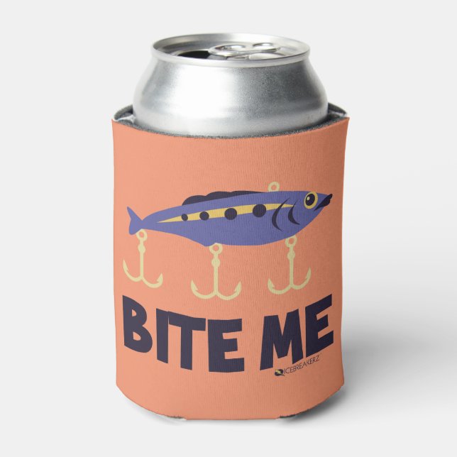 Rafraîchisseur Pour Canette Bite Me Drôle Peut Coolie (Can devant)
