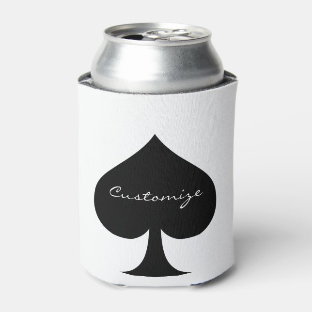 Rafraîchisseur Pour Canette Black Queen of Spades (Can devant)