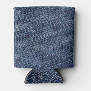 Rafraîchisseur Pour Canette Bleu classique : Arrière - plan Denim