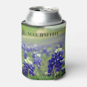 Rafraîchisseur Pour Canette Bleus Bleuets Fleurs Texas Texan Floral