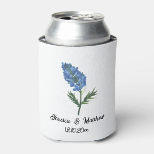 Rafraîchisseur Pour Canette Bluebonnets Texas Texan Mariage nature fleurie