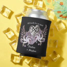 Rafraîchisseur Pour Canette Boho Fleur sauvage Viking Love Mariage gothique Fa