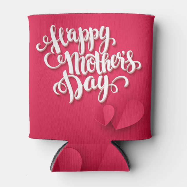 Rafraîchisseur Pour Canette Bonne fête des mères ( Zazzle insulated can cooler a gift for Mom!)
