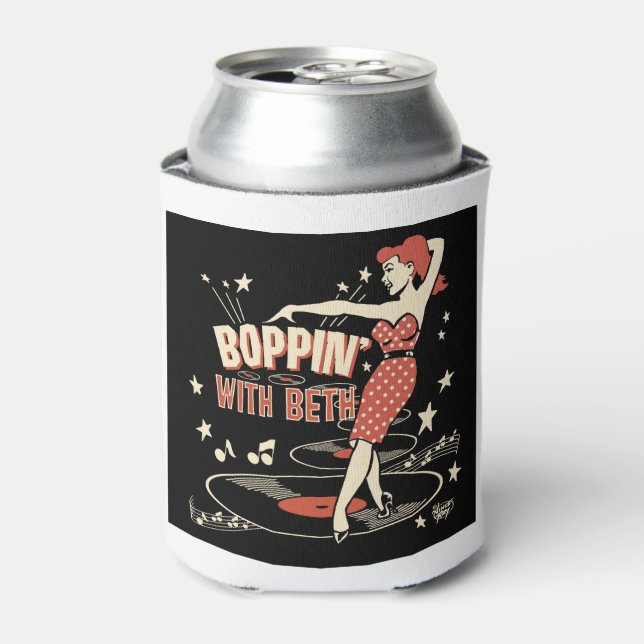 Rafraîchisseur Pour Canette Boppin' Avec Beth peut refroidir (Can devant)