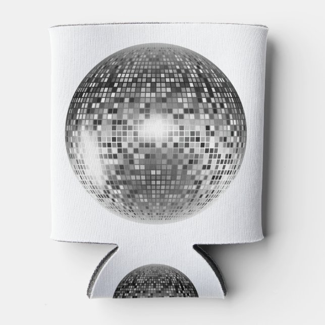 Rafraîchisseur Pour Canette Boule Disco (Devant)