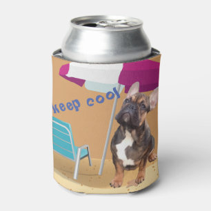 Rafraîchisseur Pour Canette Bouledogue français refroidisseur de boissons refr
