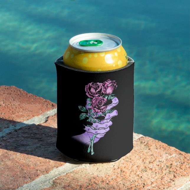 Rafraîchisseur Pour Canette Bouquet gothique cosy (Piscine in situ)
