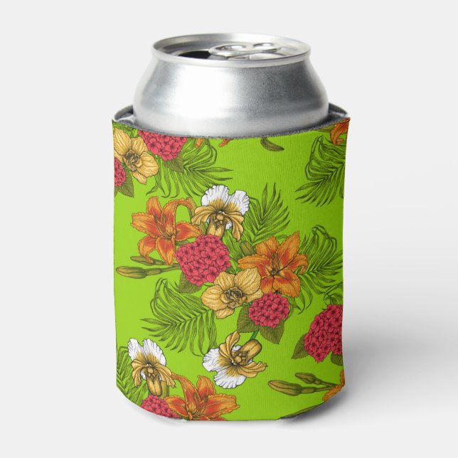 Rafraîchisseur Pour Canette Bouquet tropical (Can devant)