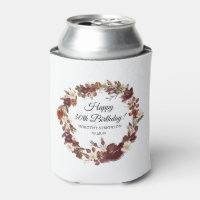 Bourgogne rouge mauve automne fleurs 30e anniversa