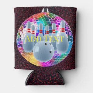 Rafraîchisseur Pour Canette Bowling Neon Disco Ball Parties scintillant Annive