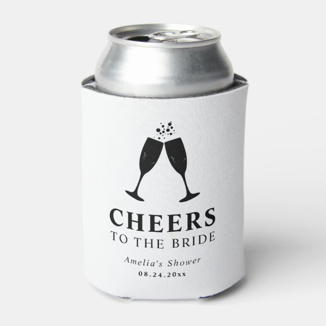 Rafraîchisseur Pour Canette Bravo à la mariée Brunch & Bubbly Fête des mariées (Can devant)