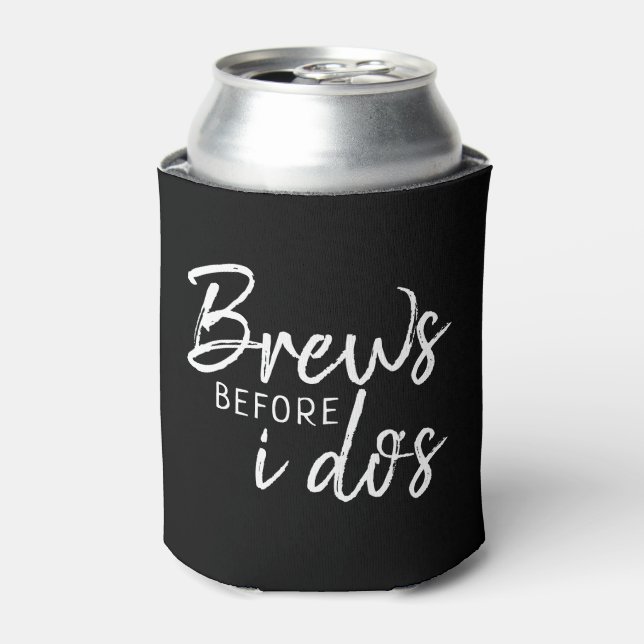 Rafraîchisseur Pour Canette Brews Before I Do's Co-Ed Wedding shower (Can devant)