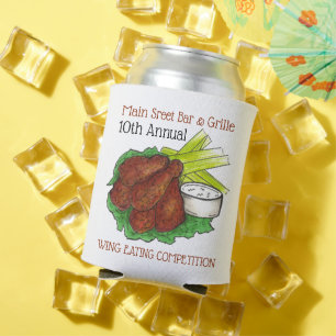 Rafraîchisseur Pour Canette Buffalo Hot Chicken Wings Wing Concours de manger