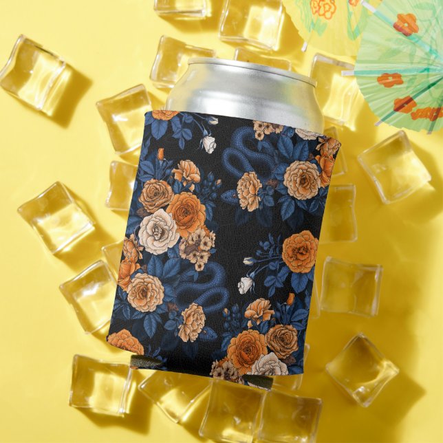 Rafraîchisseur Pour Canette Caché en rose, orange et bleu (Été in situ)