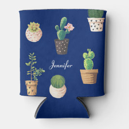 Rafraîchisseur Pour Canette Cactus Plante Succulent Personnalisé Can Cooler