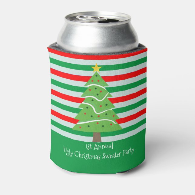 Rafraîchisseur Pour Canette Cadeau de fête de Noël moche (Can Dos)