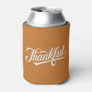Rafraîchisseur Pour Canette Cadeau de Thanksgiving vintage reconnaissant d'aut