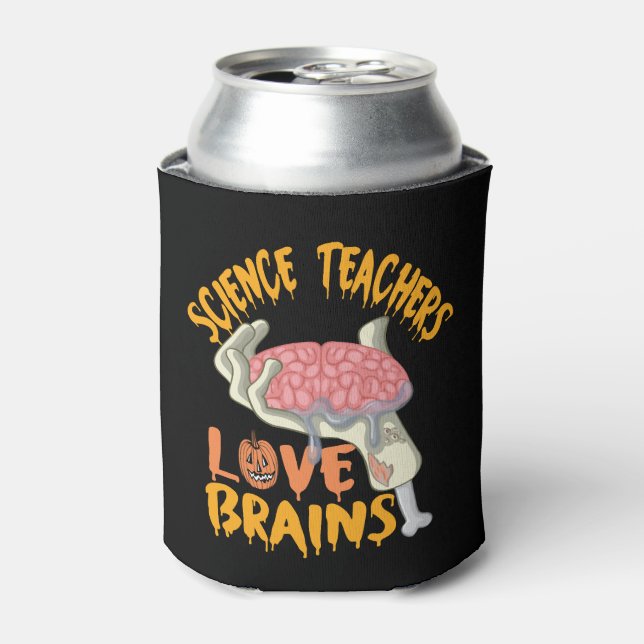 Rafraîchisseur Pour Canette Cadeau Halloween pour professeurs de sciences drôl (Can devant)
