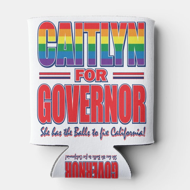 Rafraîchisseur Pour Canette Caitlyn-pour-GOV-Gay-Pride-Balls- (Dos)