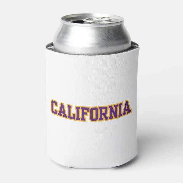 Rafraîchisseur Pour Canette California State Pride Custom (Can devant)