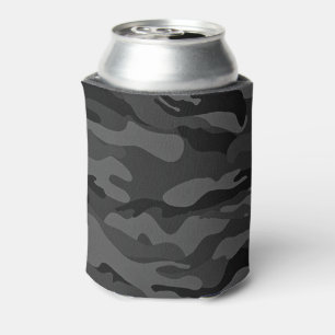 Rafraîchisseur Pour Canette camo militaire nuit noire