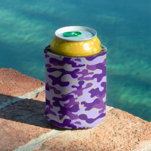 Rafraîchisseur Pour Canette Camo Violet