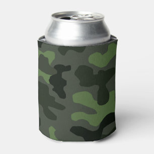 Rafraîchisseur Pour Canette camouflage gris vert foncé no.14 imprimer