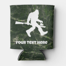 Camouflage personnalisé Sasquatch Bigfoot Can Cool